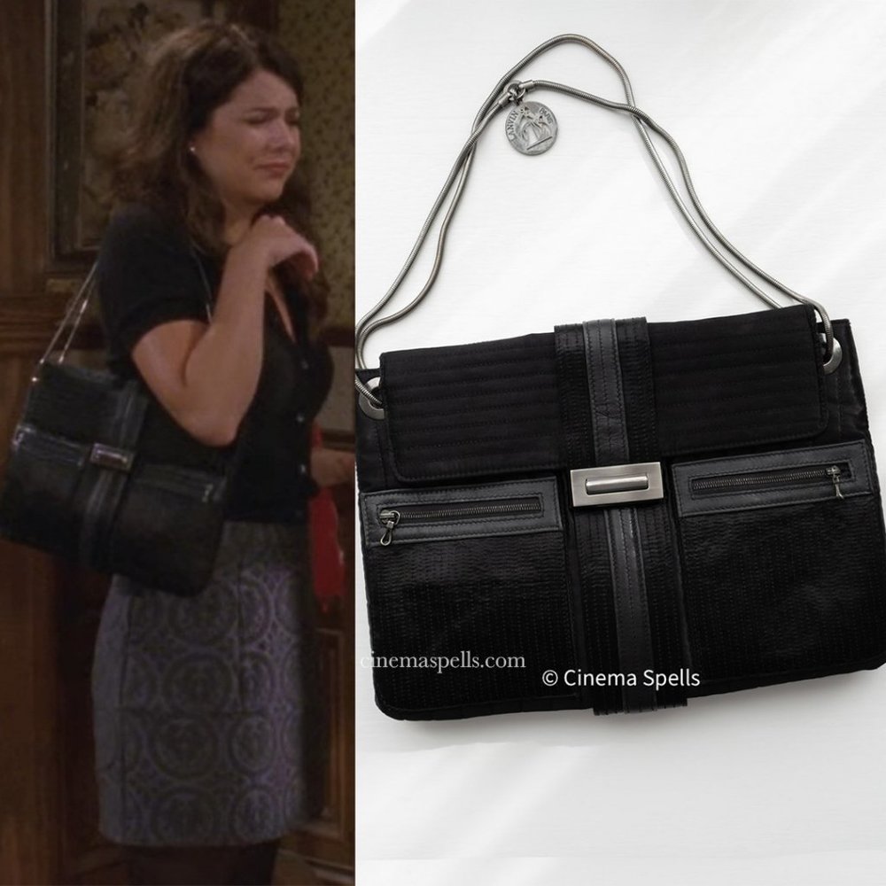 RARE 2000s Lanvin Paris Shoulder Bag As Seen On Lorelai On Gilmore Girls ASO
